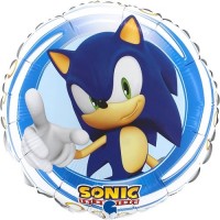 Sonic The Hedgehog 18" Foil Balloon (Double Sided)