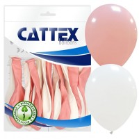 Cattex Pink Baby Mix 12" Latex Balloons 20Ct