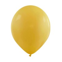 Cattex Fashion 12" Mustard Latex Balloons 100ct