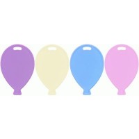 Balloon Shape Weights Pastel Mix x100pcs