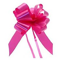 Cerise Pull Bow 50mm - Pack of 20