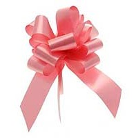 Pink Pull Bow 50mm - Pack of 20