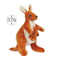 Kangaroo 23cm Plush Toy 1pc