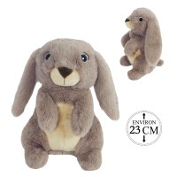 Sitting Rabbit 23cm Plush Toy 1pc