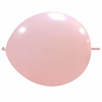 Superior 12" Light Pink Linking Balloon 50Ct