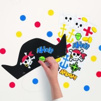 Ahoy Pirate Hats 8ct