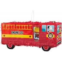 Red Fire Truck Pinata
