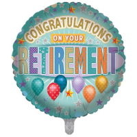 On Your Retirement 18" Foil Balloon