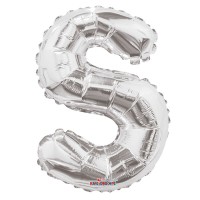Silver Letter Balloon - S - (14inch)