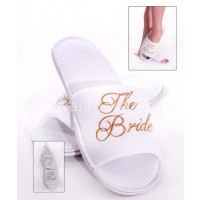 Spa Slippers for the Bride (1 Pair)