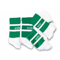 GAA Scór-Mór Midi Socks - Size Small 12-2 Green