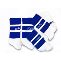 GAA Scór-Mór Midi Socks - Size Medium 3-6 Blue