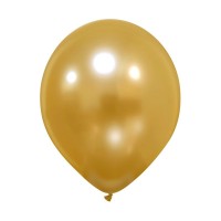 Superior 11" Metallic Pro Rich Gold Latex Balloons 100ct