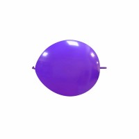Superior 6" Purple Linking Balloon 100Ct