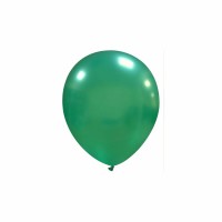Superior 5" Metallic Dark Green Latex Balloons 100ct