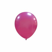 Superior 5" Metallic Fuchsia Latex Balloons 100ct