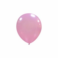Superior 5" Metallic Pink Latex Balloons 100ct