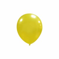 Superior 5" Metallic Yellow Latex Balloons 100ct
