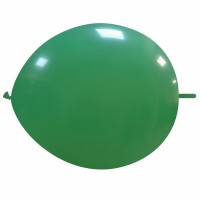 Superior 12" Dark Green Linking Balloon 50Ct