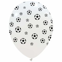 Soccer 12" Superior Latex Balloons 25Ct