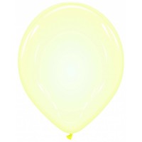 Yellow Soap Bubble 13" Latex 100ct