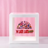 The LATE LATE Toy Show Transparent Balloon Box 30x30x30cm