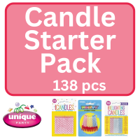 Candle Starter Pack Unique 138 pcs