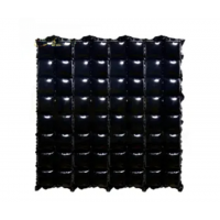 Black Foil Panels 2pcs