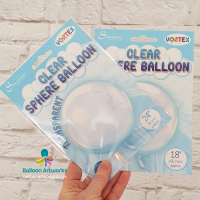 Vortex Clear 24" Sphere Balloon (Single Package)