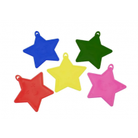 Star Assorted Plastic Weights x50