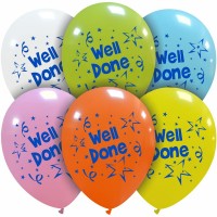 Well Done 12" Latex Balloons 25Ct