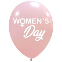Women's Day 12" Latex Balloons 25Ct