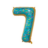 30" Number 7 Foil Balloon