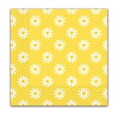 Shinny Daisies 3-ply Paper Napkins 33X33cm 20ct