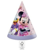 Minnie Junior Party Hats 6ct