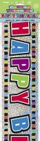 Happy Birthday Colours - Prismatic Banner 12Ft.