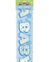 A Baby Boy Prismatic Banner - 12Ft.
