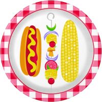 Classic BBQ 9" Plates 8ct
