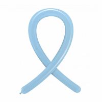 Baby Blue Matte Standard Cattex 260 Latex Balloons 100Ct
