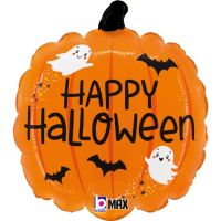Halloween Pumpkin 18" Foil Balloon