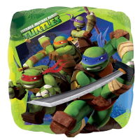 TMNT Turtles Squared 18" Foil Balloon 1ct