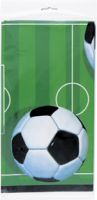 3-D Soccer Plastic Tablecover 54 x 84 inch