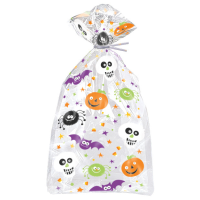 Spooky Smiles Halloween Cello Bags 20ct