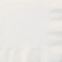 Bright White Luncheon Napkins 20 CT.