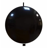 Black 32" Linking Cattex Latex Balloon 1Ct