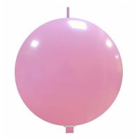Pink 32" Linking Cattex Latex Balloon 1Ct