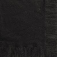 Midnight Black Luncheon Napkins 20 CT.
