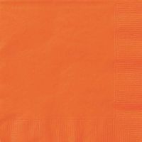 Pumpkin Orange Luncheon Napkins 20 CT.