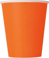 Pumpkin Orange 9oz. Cups 14 CT.