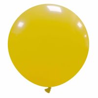 Dark Yellow Standard Cattex 32" Latex Balloon 1ct